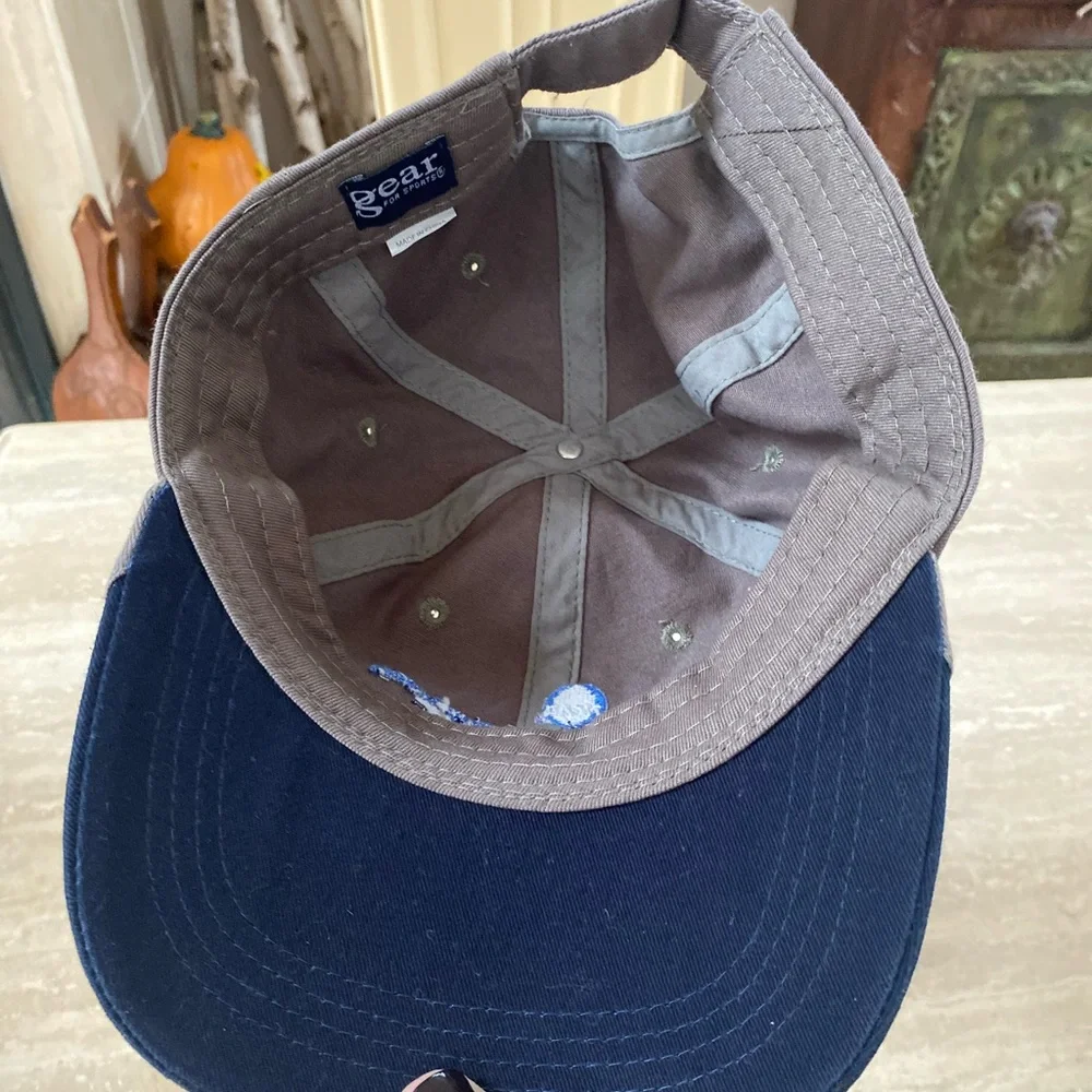 NCAA Gray and Blue Lacrosse Championship Cap